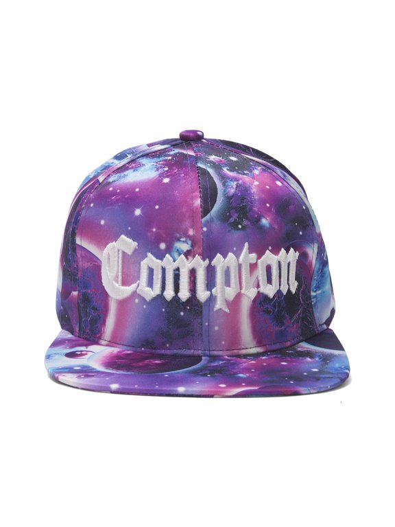 Compton Olde English Adjustable Snapbacks - Galaxy