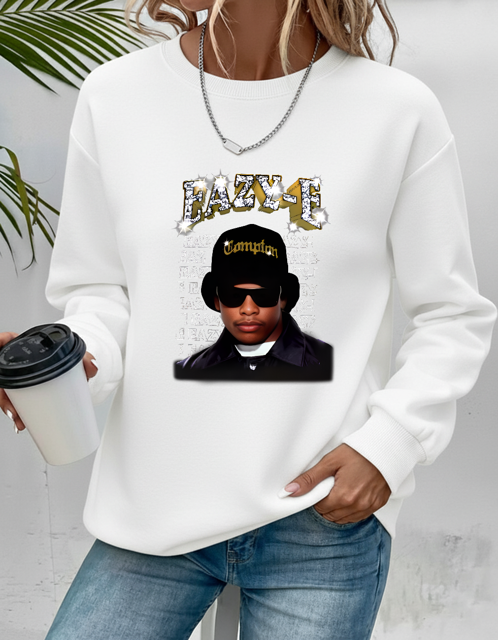Compton Rap Icon West Coast Legend Graphic Tribute Hip Hop Fan ...