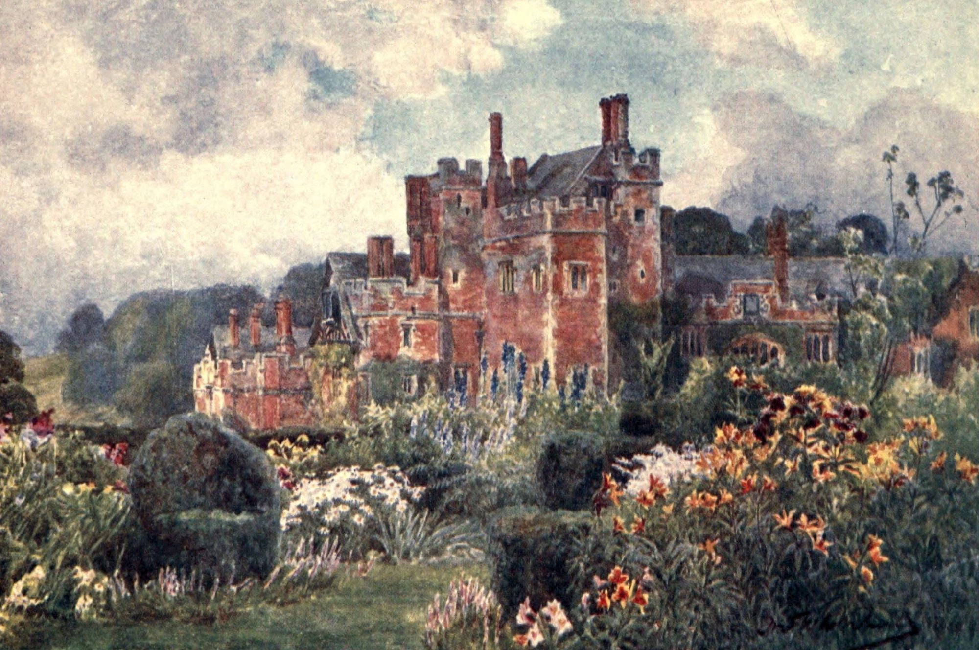 Compton Wynyates Canvas Art - F Whitehead (18 x 24)