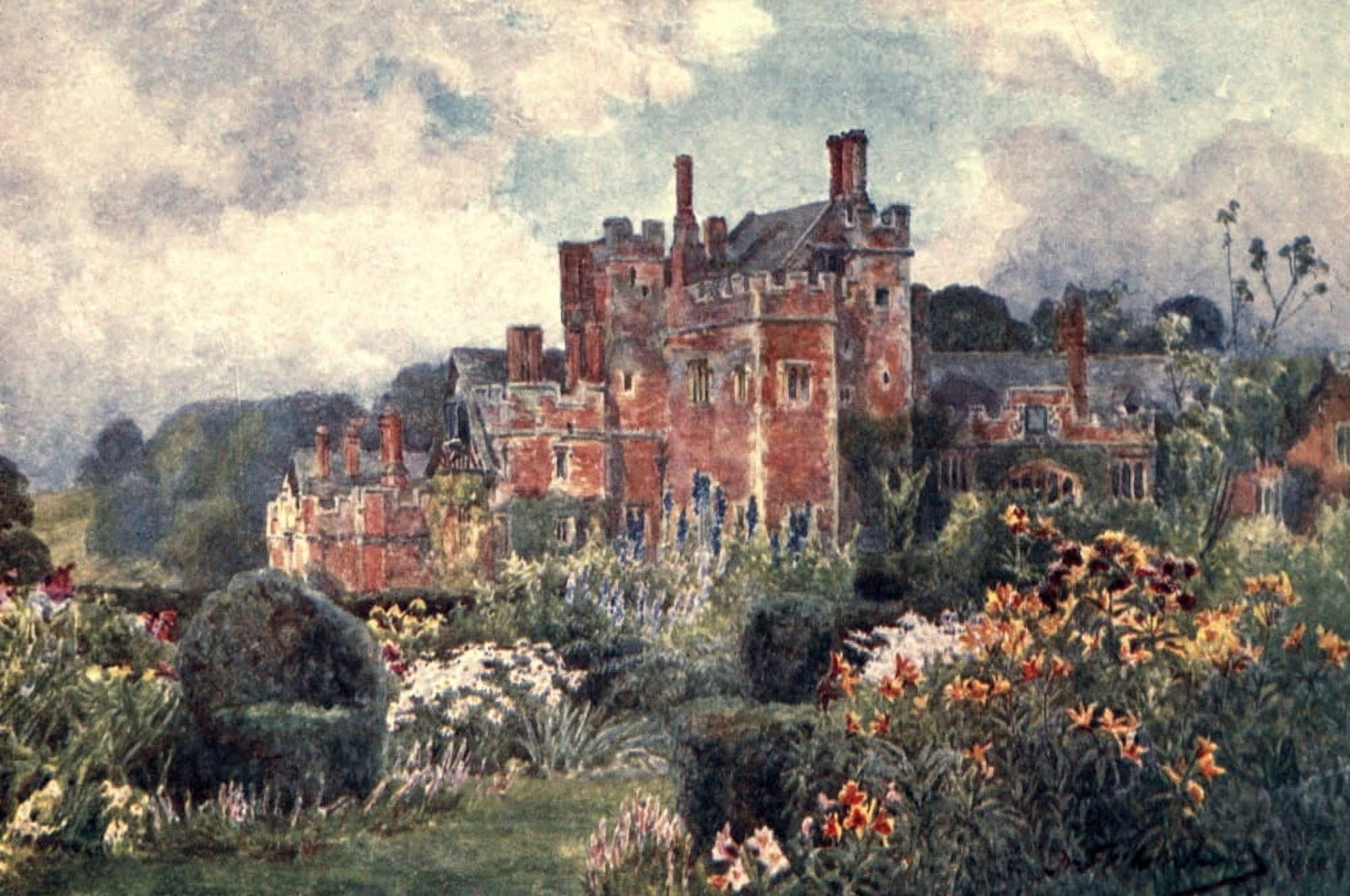 Compton Wynyates Canvas Art - F Whitehead (24 x 36)