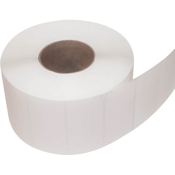 CompuLabel Direct Thermal Labels, 4-Inch x 2 Inch, White, Roll, Permanent Adhesive, Perforations Between Labels, 2900 per Roll, 4 Rolls per Carton 510041