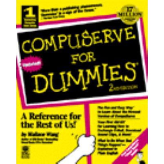 Pre-Owned CompuServe for Dummies (Paperback) 1568849370 9781568849379
