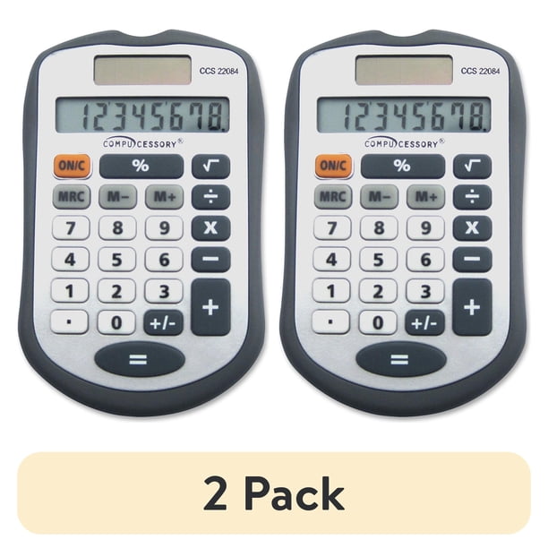 Adall Calculator Handheld (2 pack) 22084 8-digit Handheld Calculator - Walmart Business Supplies