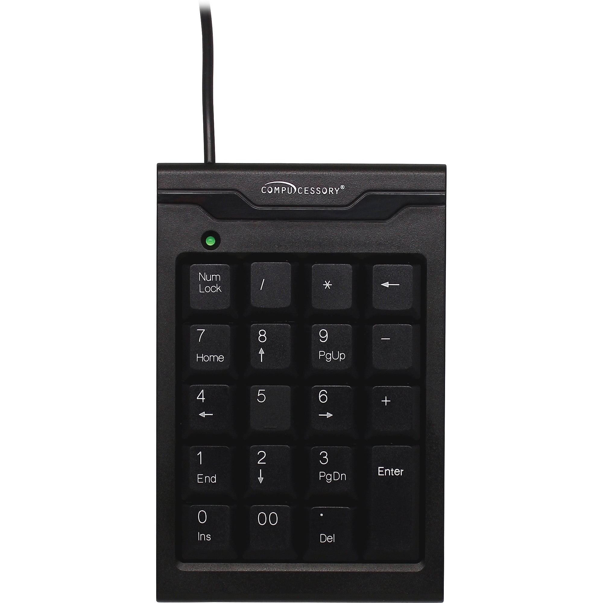 Compucessory, CCS34222, USB Keypad, 1, Dark Gray - Walmart.com