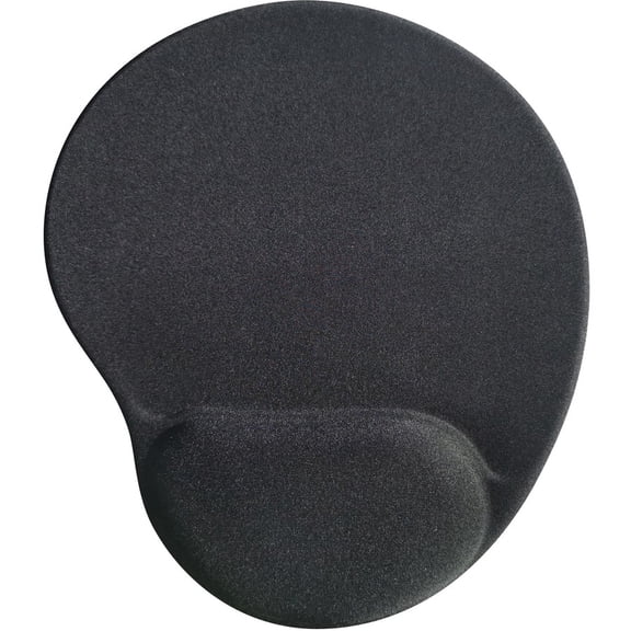 Compucessory, CCS55151, Gel Mouse Pads, 1, Black