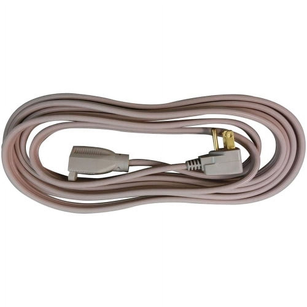 Compucessory Heavy Duty Indoor Extension Cord 14 Gauge - 125 V AC / 15 A - Gray - 15 ft Cord Length - 1