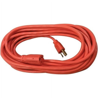 Compucessory Heavy-duty Indoor/Outdoor Extension Cord - 16 Gauge - 125 V AC13 A - Orange - 25 ft Cord Length - 1 Compucessory Heavy-duty Indoor/Outdoor Extension Cord - 16 Gauge - 125 V AC13 A - Orange - 25 ft Cord Length - 1