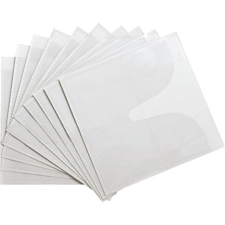 Compucessory Self-Adhesive Poly CD/DVD Holders - 1 x CD/DVD Capacity - White - Polypropylene - 50 / Pack Compucessory Self-Adhesive Poly CD/DVD Holders - 1 x CD/DVD Capacity - White - Polypropylene - 50 / Pack