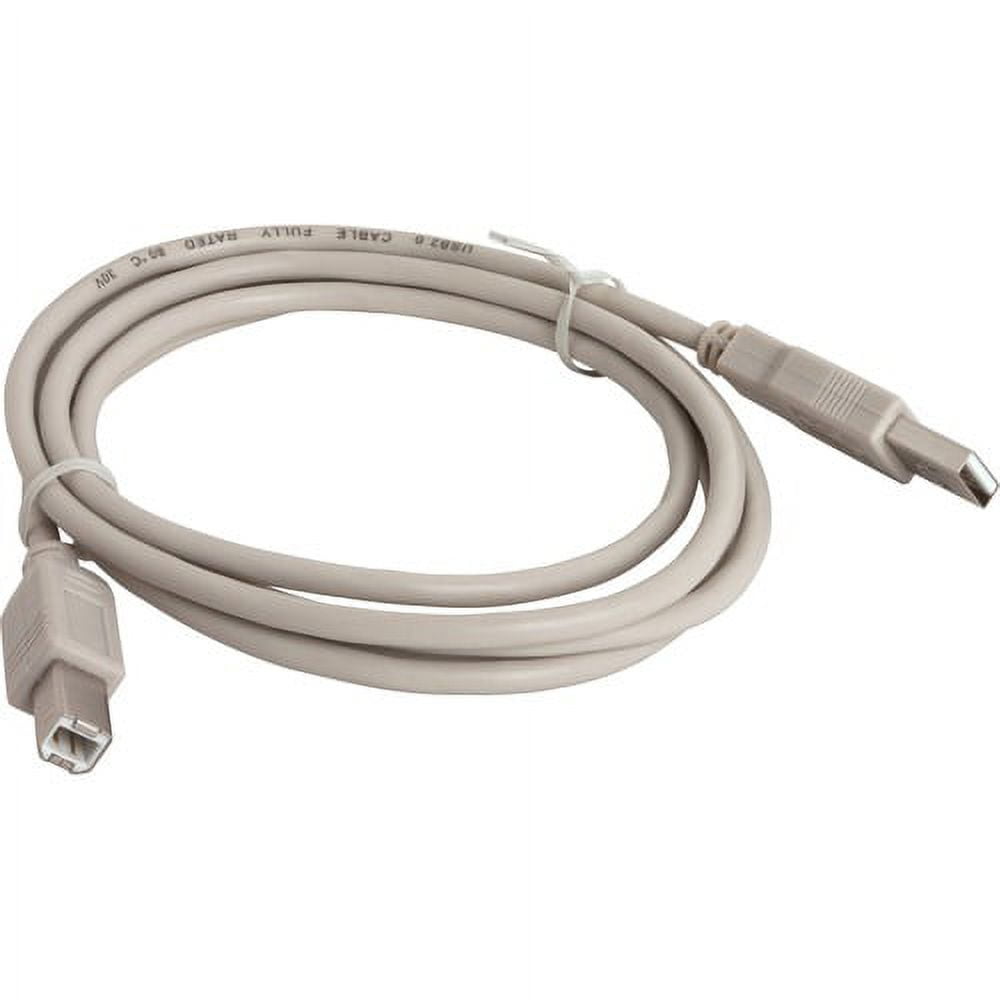 Compucessory USB 2.0 A-B Printer Cables - 6 ft USB Data Transfer Cable - First End: 1 x USB Type A - Male - Second End: 1 x USB Type B - Male - Gray - 1 Each Compucessory USB 2.0 A-B Printer Cables - 6 ft USB Data Transfer Cable - First End: 1 x USB Type A - Male - Second End: 1 x USB Type B - Male - Gray - 1 Each