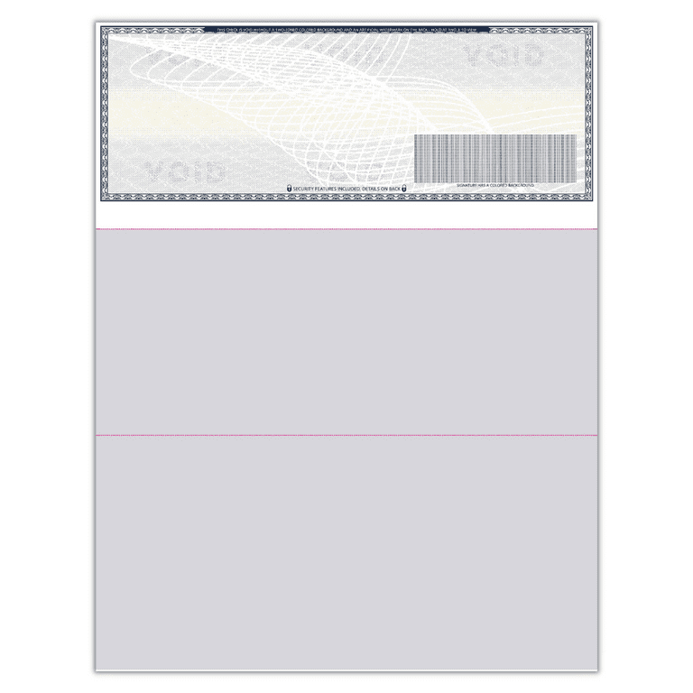 Compuchecks 2000 High Security Blank Check Stock - Checks on