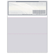 Compuchecks High Security Blank Top Checks QuickBooks Compatible, Dark Blue 50-Pieces