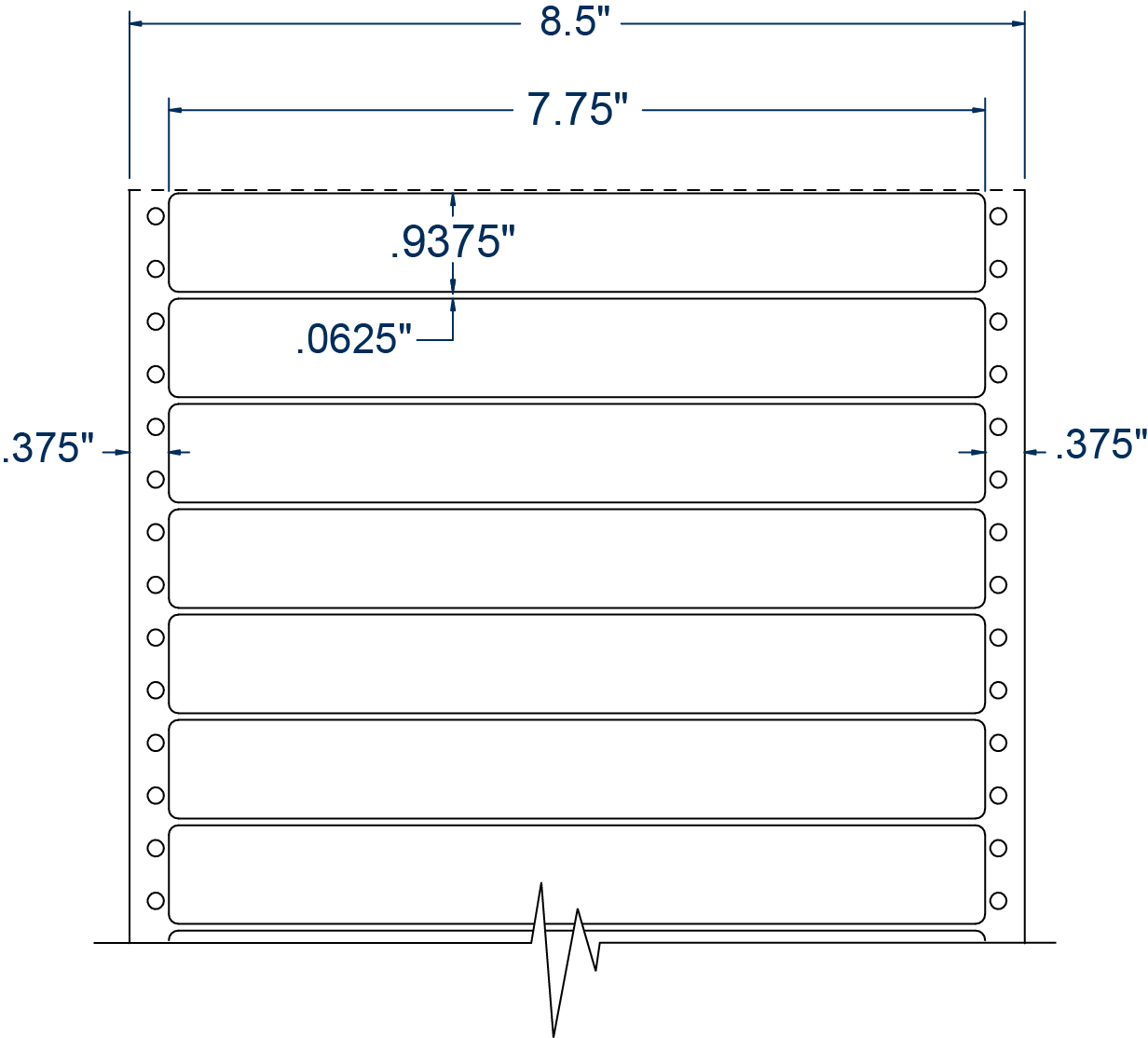 Compulabel 110856, 7-3/4