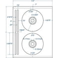 thumbnail image 1 of Compulabel 312660, Cd Dvd Donut Label 4 5/8, 1 of 1