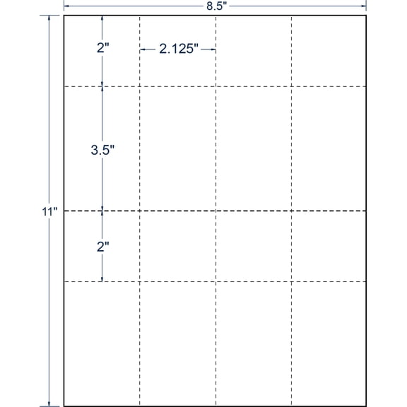 Compulabel 411208, 2-1/8" x 5-1/2" 7 pt. Raffle Ticket Cards with Software