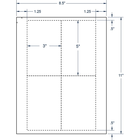 Compulabel 430053, Index Cards 3 X 5 For Printing Using Laser Or Ink Jet Printers