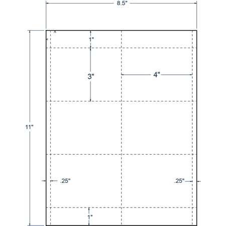 Compulabel 430356, Name Badge 4 X 3 For Printing Using Laser Or Ink Jet Printers
