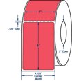 thumbnail image 1 of Compulabel 520262, 4" x 6" Red Direct Thermal Labels, 1 of 1
