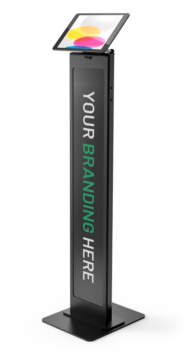 Universal Tablet Magnetix Brandable Floor Stand Black