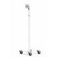 thumbnail image 1 of Medical Rolling Cart - VESA Compatible White, 1 of 5