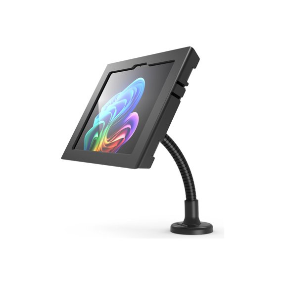 Compulocks - Stand - extending flexible arm - for tablet - flex arm mount - lockable - metal frame - black - screen size: 12"