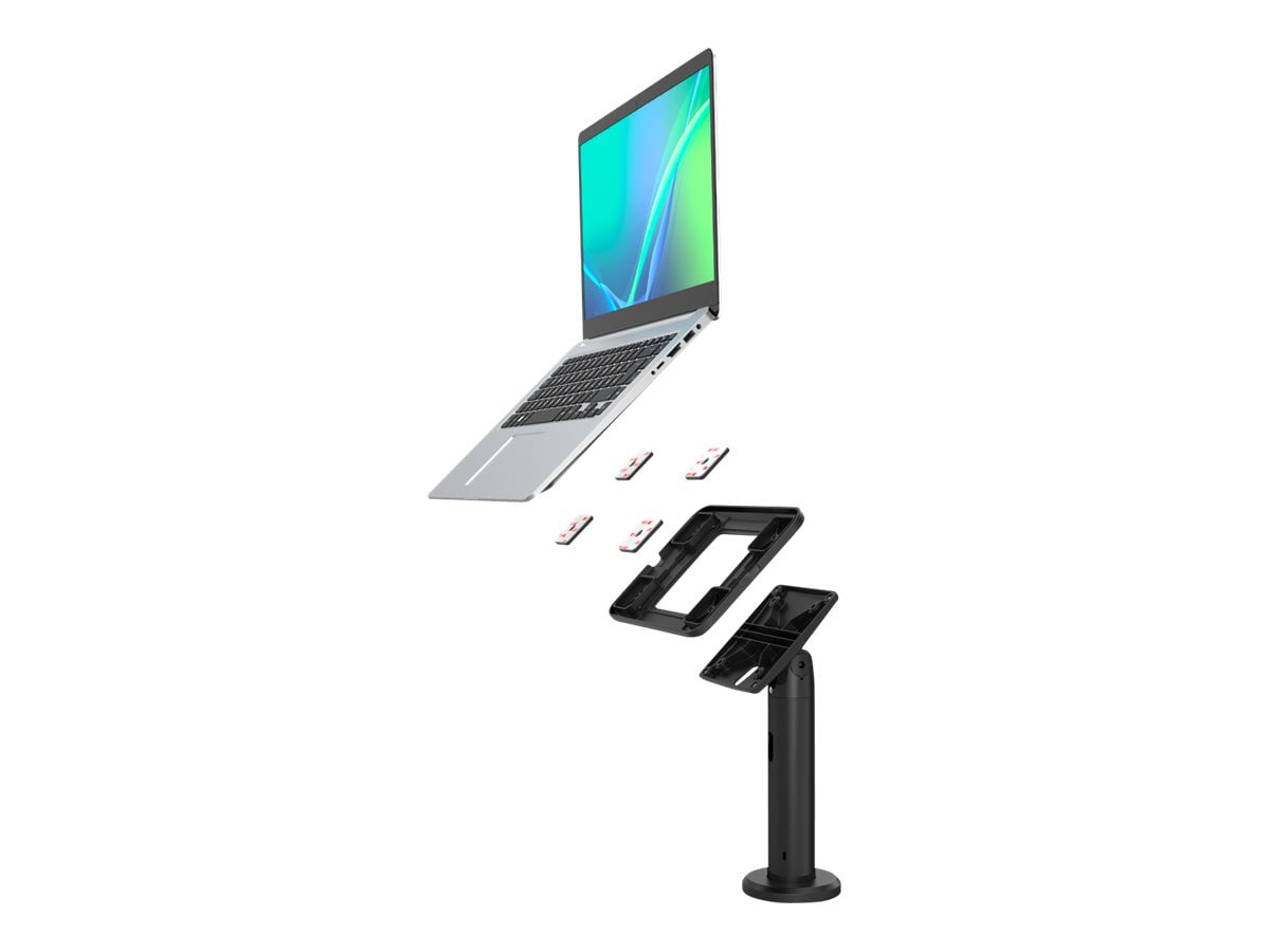 UNIVERSAL INVISIBLE MOUNT COUNTER STAND 8IN BLACK - Walmart.com
