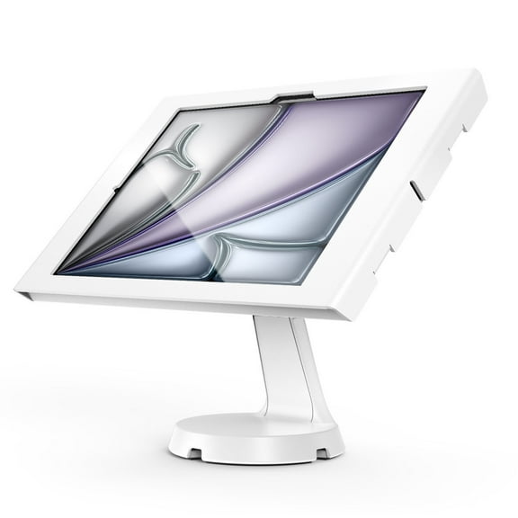 iPad Air M2 & M3 13", Apex Enclosure Mast Stand - White
