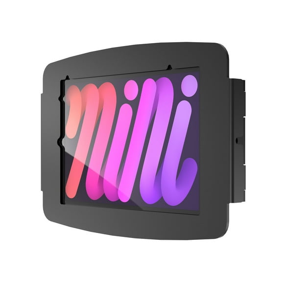 iPad mini 8.3" Gen 6-7 Space Enclosure Wall Mount Black