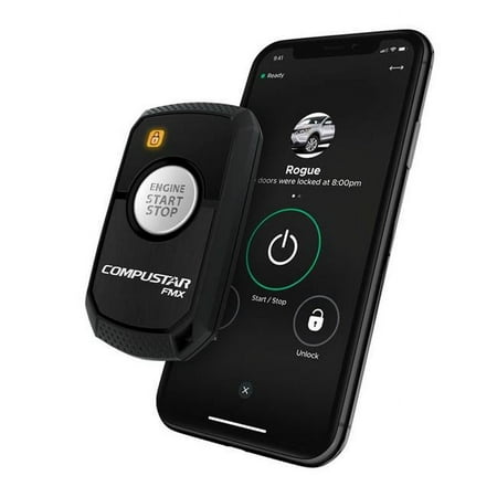Compustar - 2-Way Upgrade Kit for Remote Start System with LTE Module - Black