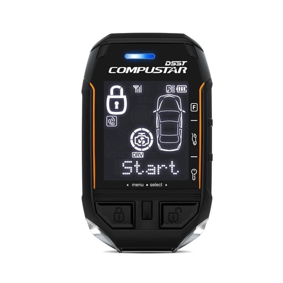 Compustar T11/T12 2-Way LCD Replacement Remote, 3 Mile Range