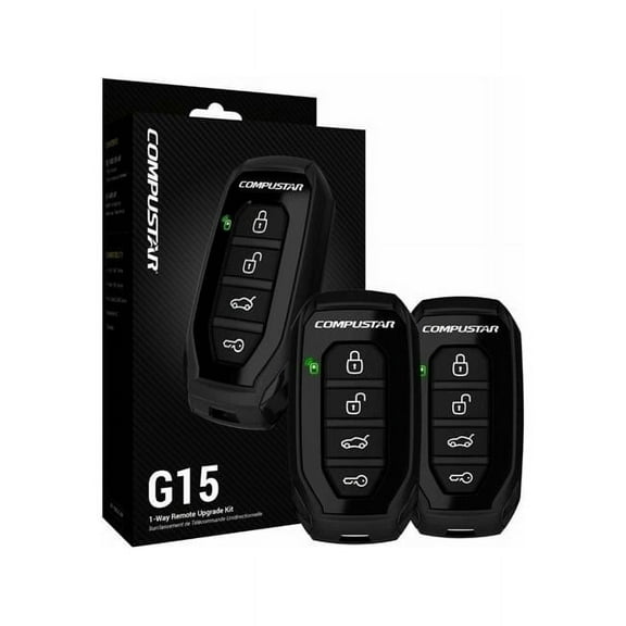 Compustar RF-1WG15-AP G15 1-Way 1500' Max Range 4-Button RF Remote Upgrade Kit