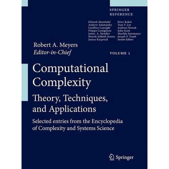 Computational Complexity: Theory, Techniques, and Applications (Hardcover)