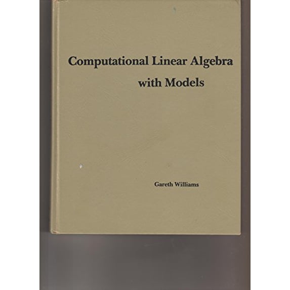 Pre-Owned Computational Linear Algebra Hardcover