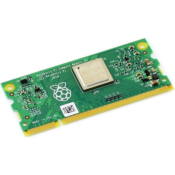 Compute Module 3+/32GB 3 Model B+ in a Flexible Form Factor with 32GB eMMC Flash Standard DDR2 SODIMM Connector