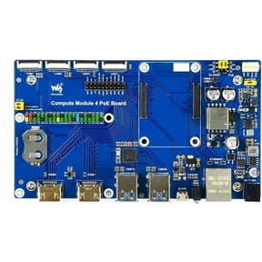 Compute Module 4 IO Board with PoE Feature, Compatible with , Suitable for All Variants of CM4