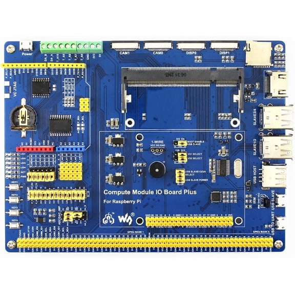 Compute Module IO Board Plus Composite Breakout Expansion Board for ,Compute Module IO Board V3 (CM3/CM3L) Various Common Use Components