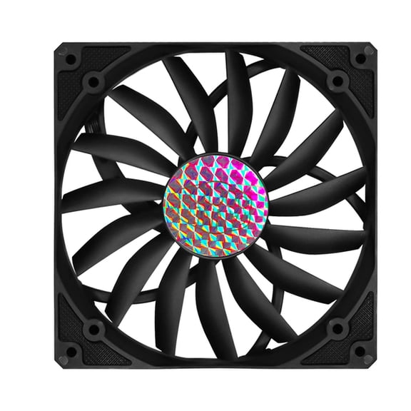 Computer 14015 140mm Fan Ultrathin 15mm 4PIN PWM Magnetic Bearing Quiet PC 14cm Case Cooling System Fans