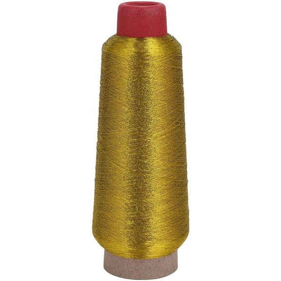 Computer - 3000M Sewing Thread Metallic Woven Line Golden