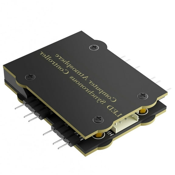 Computer 4Port 5V 3PIN ARGB Fan LED Controller LED Light Controller, 4Port ARGB Hubs 5V 3Pin Splitter Accessories