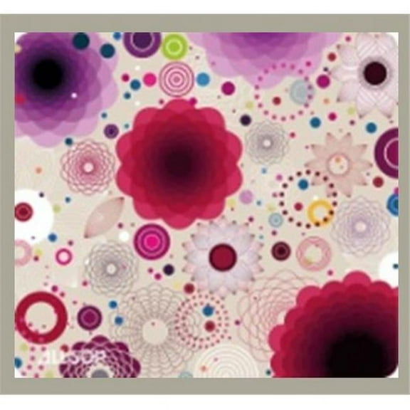 Computer Accessories Mouse Pad Floral - Retro
