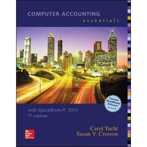 Pre-Owned Computer Accounting Essentials Using Quickbooks 2014 with Software CD (Unknown) 1259277372 9781259277375