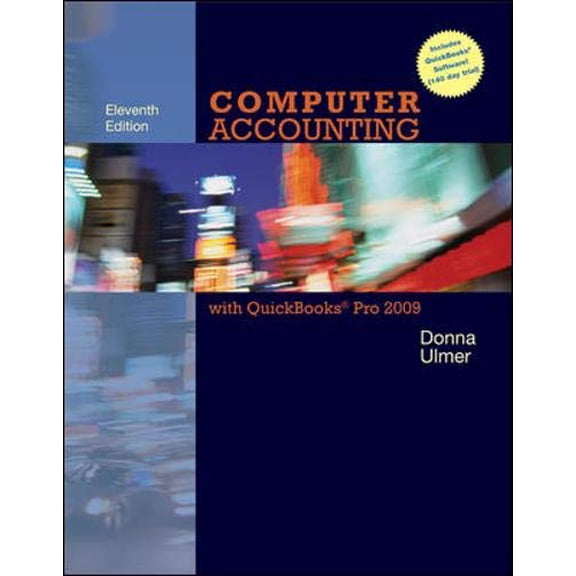 Pre-Owned Computer Accounting with QuickBooks Pro 2009 with Student Data Files & QuickBooks Trial Software (Unknown) 0077330706 9780077330705