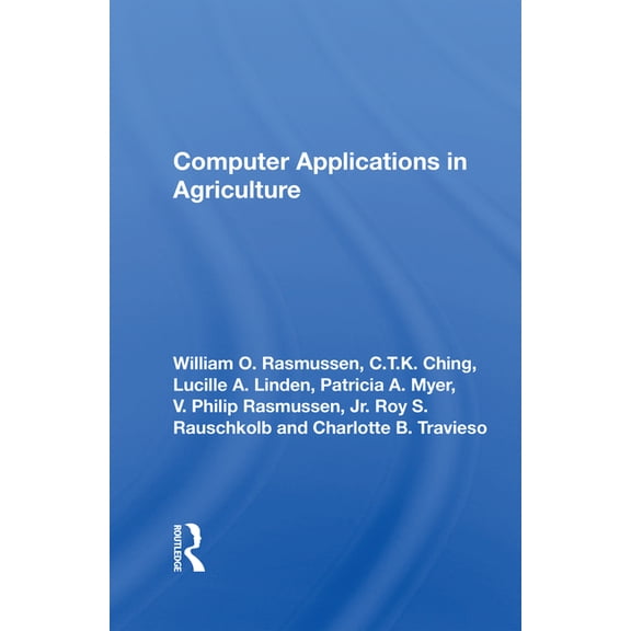 Computer Applications in Agriculture, (Paperback)