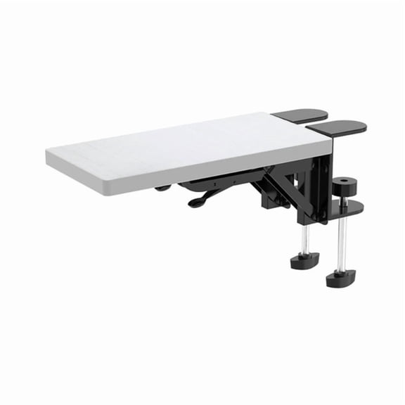 Computer Arm Support Bracket, Suitable for Office Desk Sturdy Mouse Arm Rest Extender Suitable for Home Office Hole Free