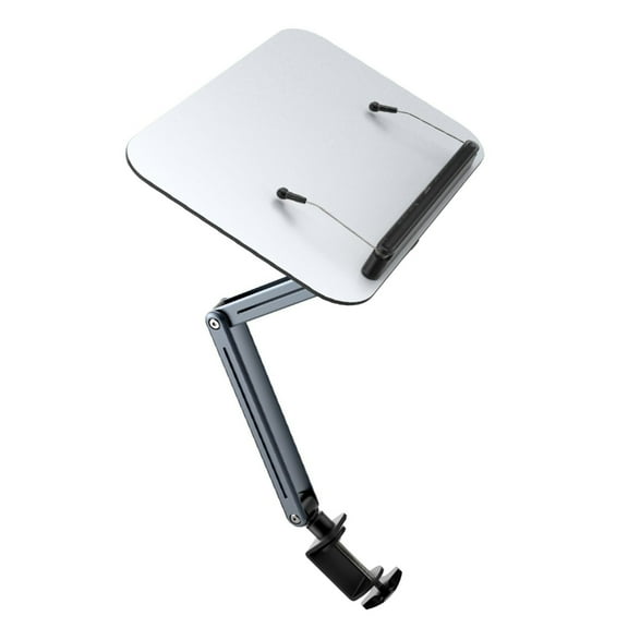 Computer Armrest Arm Mount,Height Adjustable and Rotatable Desk Stand Tablet Holder for Laptops and Tablets Book