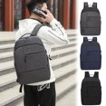thumbnail image 1 of Computer Backpack With Usb Charging Port,Blue, 1 of 2