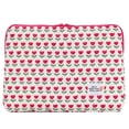 thumbnail image 1 of Computer Bag Zipper Cute Flower Laptop Sleeve for 14in Notebook (Red Flower 8 S), 1 of 9