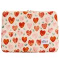 thumbnail image 1 of Computer Bag Zipper Cute Flower Laptop Sleeve for 14in Notebook (Red Heart 10 L), 1 of 10