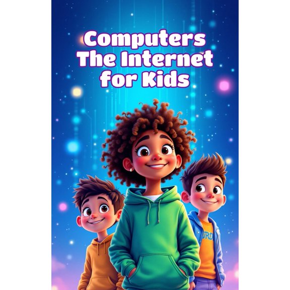 Computer Basic for Kids Computers The Internet for Kids: How the Web Works, Online Safety, Wi-Fi, Data and Digital Skills for Ages 8-12, Book 4, (Paperback)