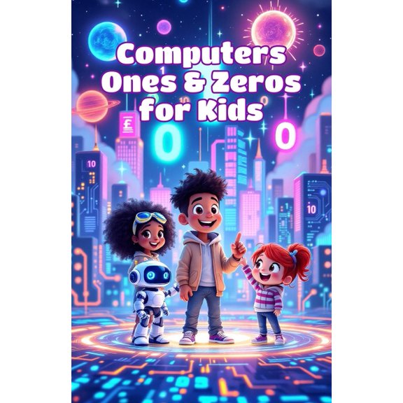 Computer Basic for Kids Computers Ones and Zeros for Kids: How Binary Code Works - A STEM Guide for Ages 8-12 to Understand Data, Digits, and Ho, Book 2, (Paperback)