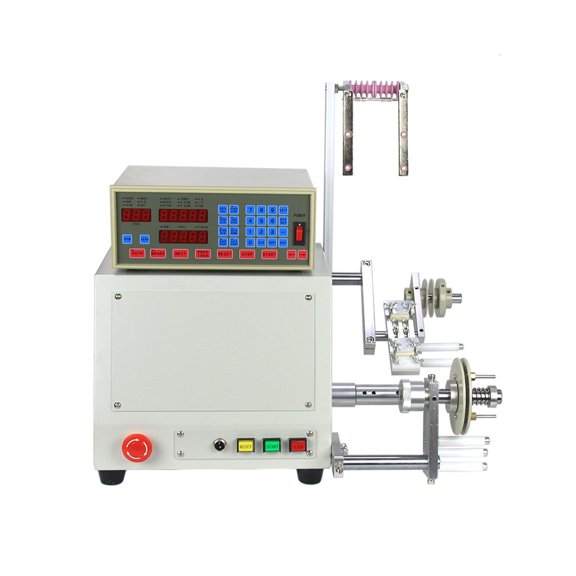 Computer CNC Automatic Cable Coil Winder, Wire Coil Winding Machine For 0.01-1.0mm Wires